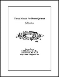 Three Moods for Brass Quintet P.O.D. cover Thumbnail